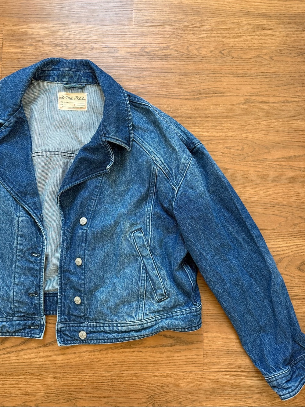 Free People denim jacket